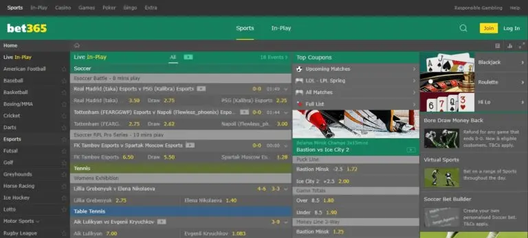 Bet365 Data API Odds Feed